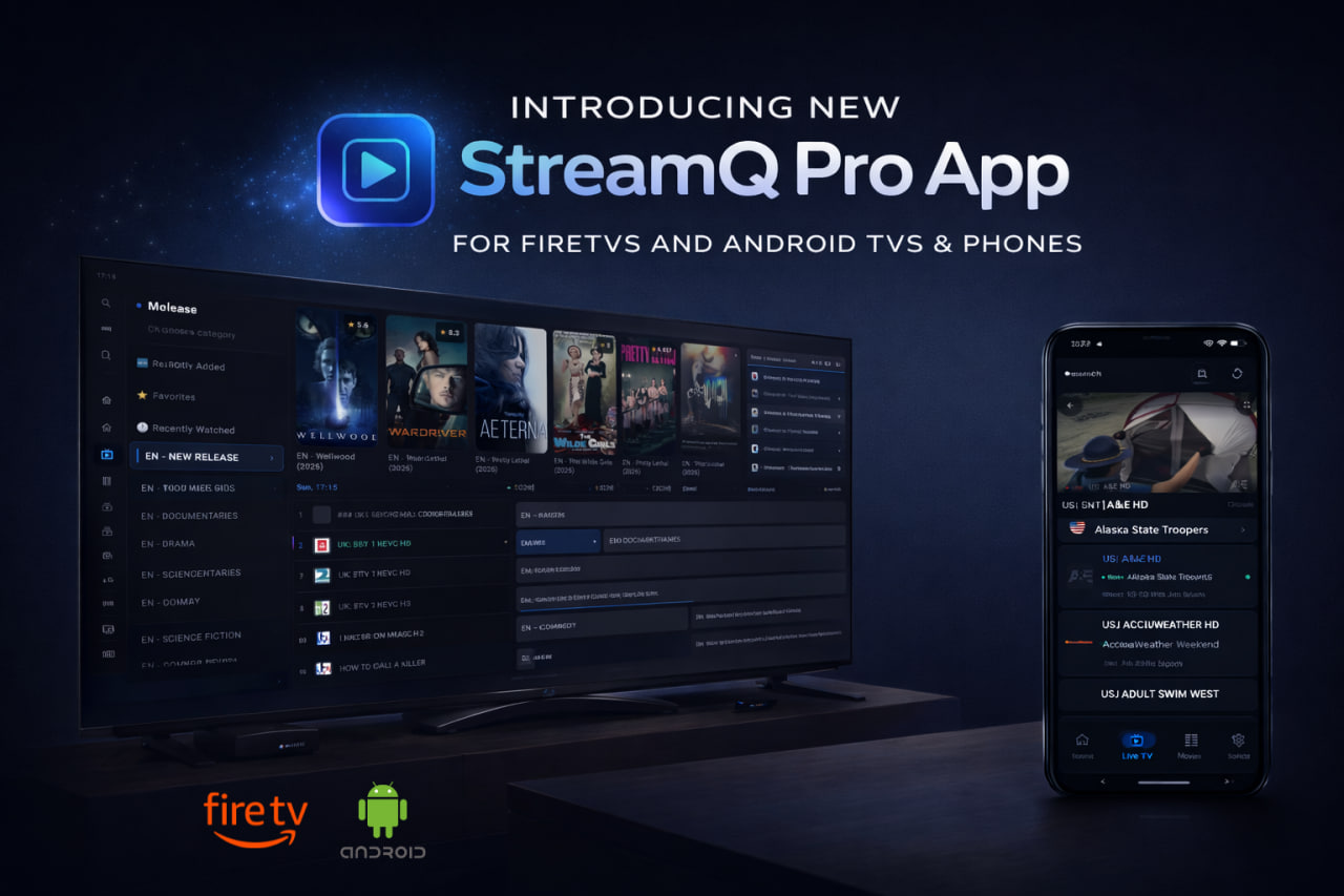 StreamQ Pro App